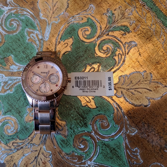 Fossil Rose Gold Analog Watch main image 5